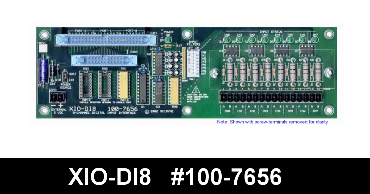 SCIDYNE :: XIO-DI8 / 100-7656